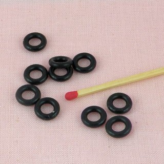 Silicon O rings 10 mm.