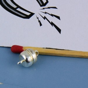 Zweiteiliger Magnetverschluss 1 cm
