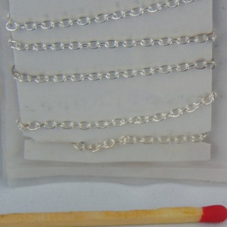Silver jewellery chain