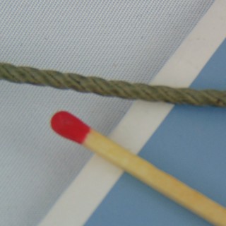 Cordon, lacet coton 1,5 mm.