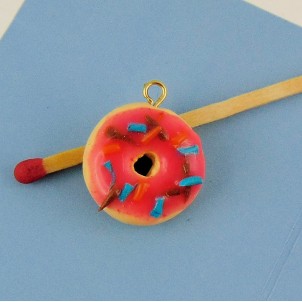 Breloque donuts 2 cm