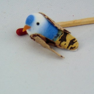 Ständer Turteltaube Miniaturvogel