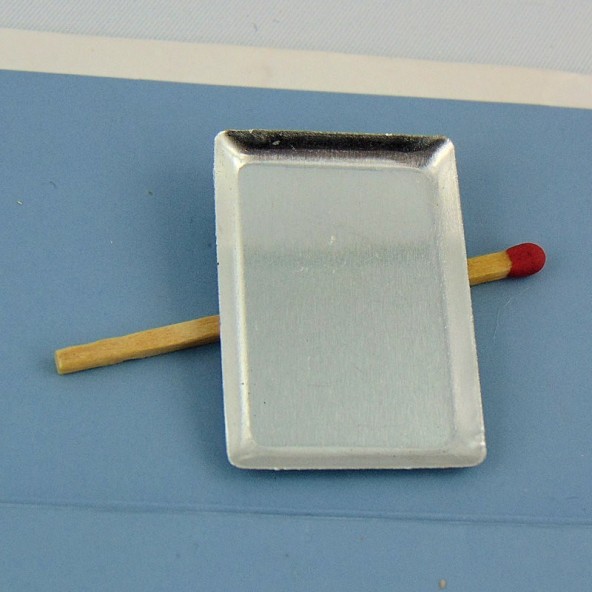 35 mm miniature metal tray