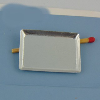 35 mm miniature metal tray