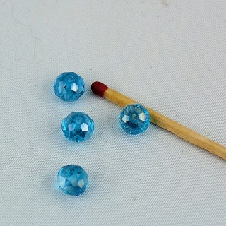Faceted Crystal bead 8 mm.
