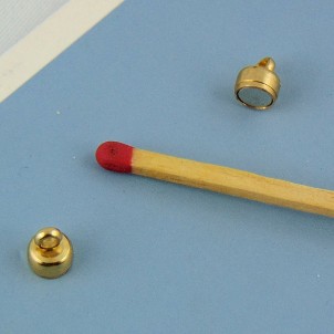 Two-part magnetized clasp with ring