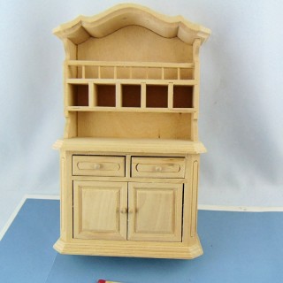 Kitchen miniature wooden buffet 11 cms