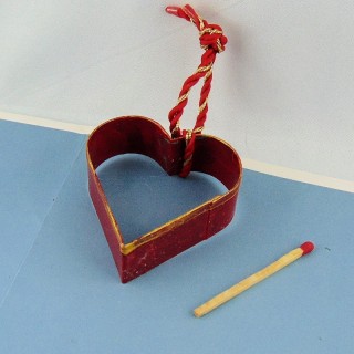 Miniature Cookie Cutter Heart 6 cms