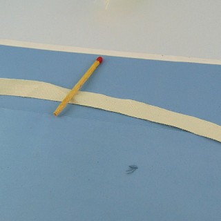 Vintage grosgrain ribbon 12 mms, 1,2 cm