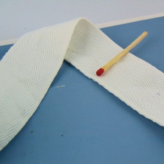 Minicorrea de algodón sergeed 3 cm