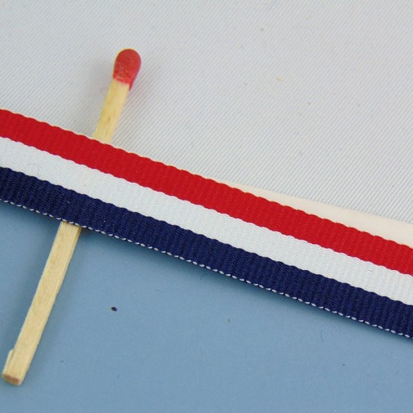 Grosgrain fancy striped ribbon 1 cm.