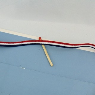 Negro con cordones azul rojo 8 mm,
