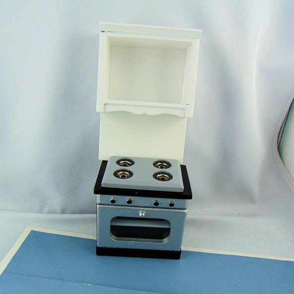 Furniture cooking miniature doll house 18 cm.