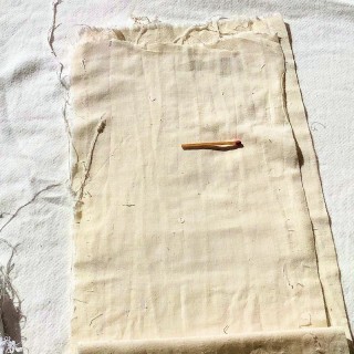 Old cotton strip large width 38 cm