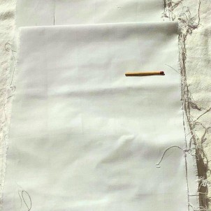 Beschichtete Baumwollband breite breite 17 cm