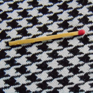 Cupón de tela de lana cuadrada 30 x 30 cm