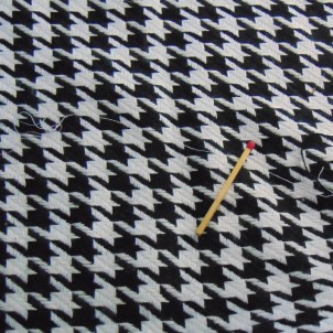 Quadrat-Coupon Wolle Stoff 30 x 30 cm