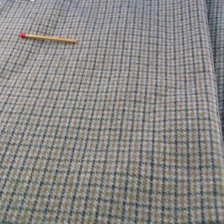 Cupón de tela de lana de 75 x 150 cm