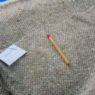 Cupón de tela de lana de 60 x 25 cm