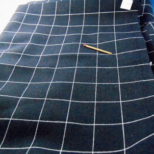 Tissu en laine fine Gaston Jaunet 150cm de large