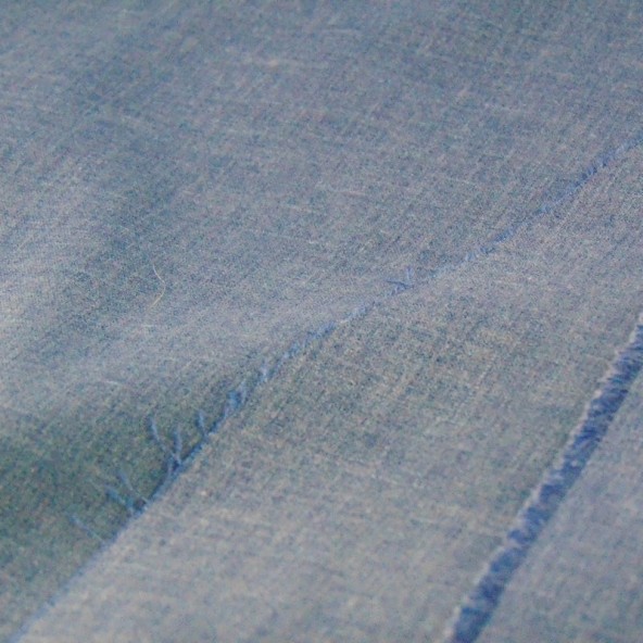 Coupon tissu léger style jean 80x40cm