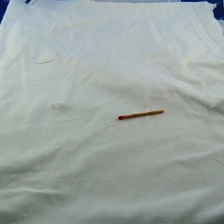 Antiguo cupón de algodón fino 60x70 cm