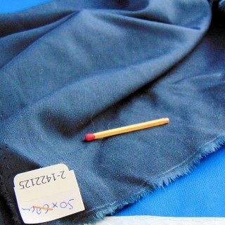 Viskose-Coupon fein marineblau 50x60 cm