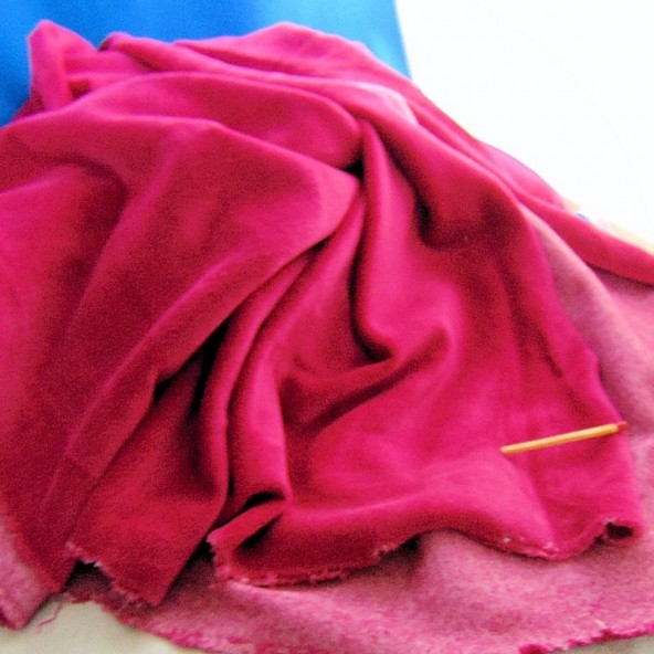 Cupón de vellón de algodón de lujo 160x50 cm