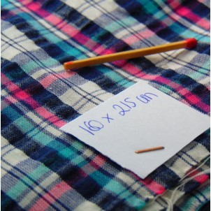 Scottish cotton fabric 160 cm wide