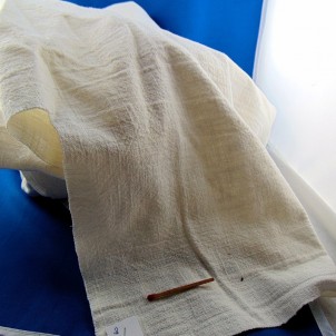 Tissu de coton ancien au mètre 80cm de large