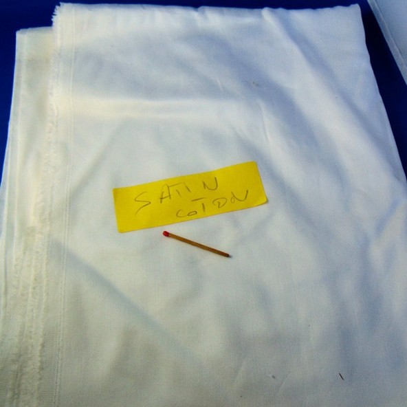 Tissu satin de Batiste de coton 110 cm