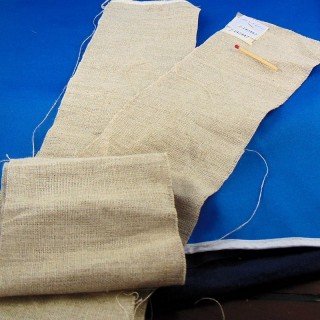 Linen strip to embroider wide 10 cm