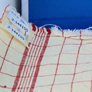 Tela de algodón con antorcha a cuadros de ancho grueso 55 cm