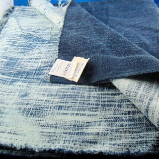 Coupon de Jean en coton épais largeur 150x130cm