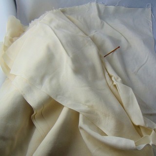 Cupón Ane de Soléne tejido de algodón liso 30 x 30 cm
