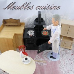 Möbliere Küche Miniaturen Puppenhaus.