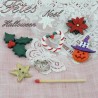 Christmas, hollidays and celebration buttons