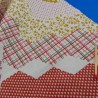 Patterned metre fabric